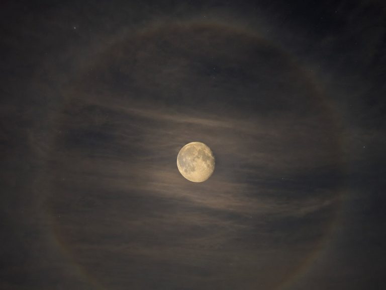 이날 올라온 달 사진